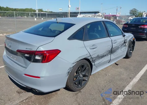 2023 Honda Civic Sport z USA, uszkodzony, nr VIN 2HGFE2F52PH556960